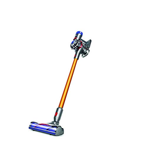 Dyson V8 Absolute Staubsauger - beutel-/kabellos, 3 Elektrobürsten mit Direktantrieb/Softwalze, Fugendüse, Nickel-Cobalt-Aluminium Akku