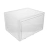 SOLUSTRE Sneaker Aufbewahrungsboxen aus Kunststoff Stapelbar Transparent Schuh Organizer Platzsparend und