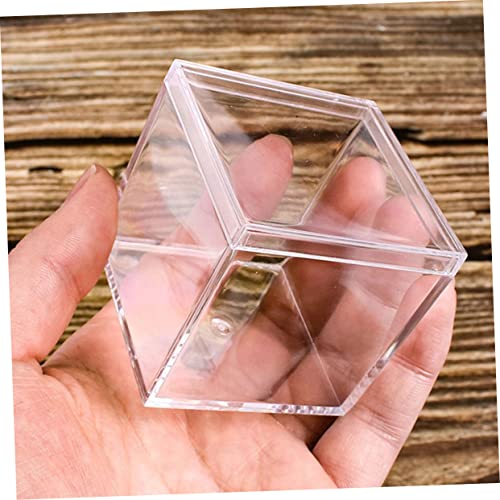 Veemoon 12Stücke Transparente Acryl Aufbewahrungsboxen Für Süßigkeiten Schmuck Und Kleine Gegenstände Stapelbar Langlebig Und Vielseitig