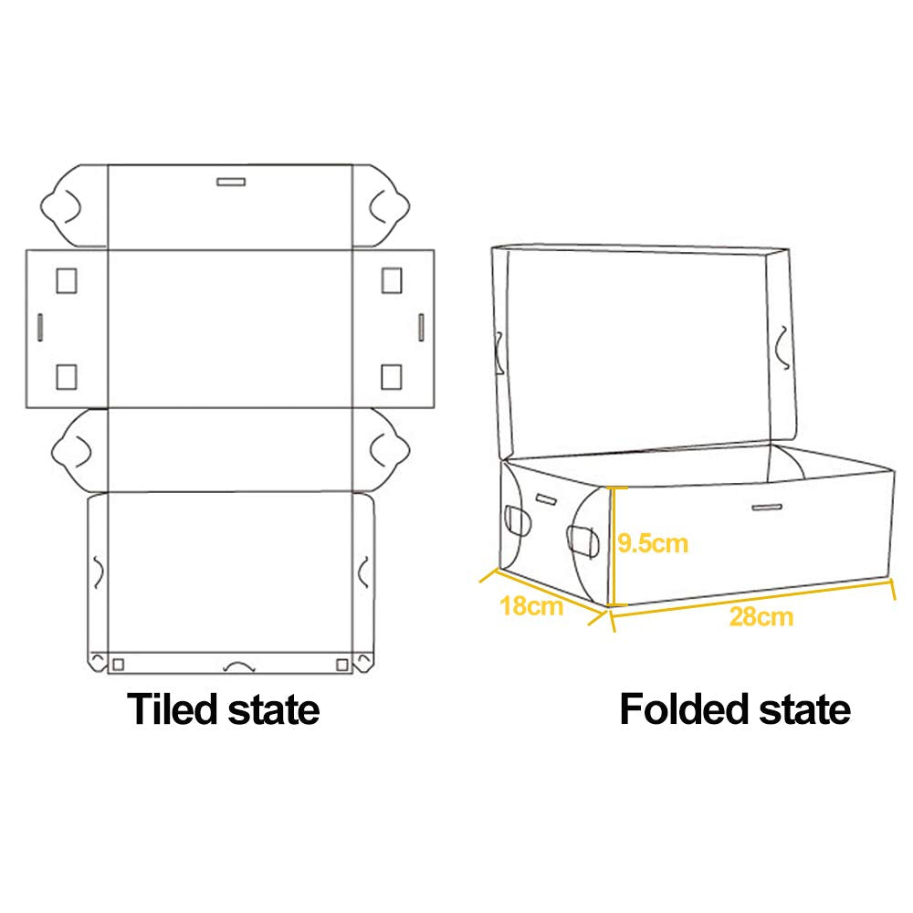 BUZIFU Schuhboxen 20 Stück Transparente Schuhkartons Faltbarer Plastik Schuhaufbewahrung Box Stapelbare Schuhboxen Schuh Organizer Boxen