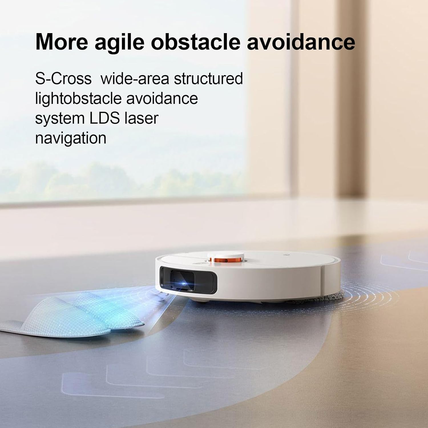 Xiaomi Robot Vacuum X20+ Saugroboter - Absaugstation, 4L Wassertanks, Auto-Trocknung Wischmops, 280m², 6000Pa, alle Bodentypen