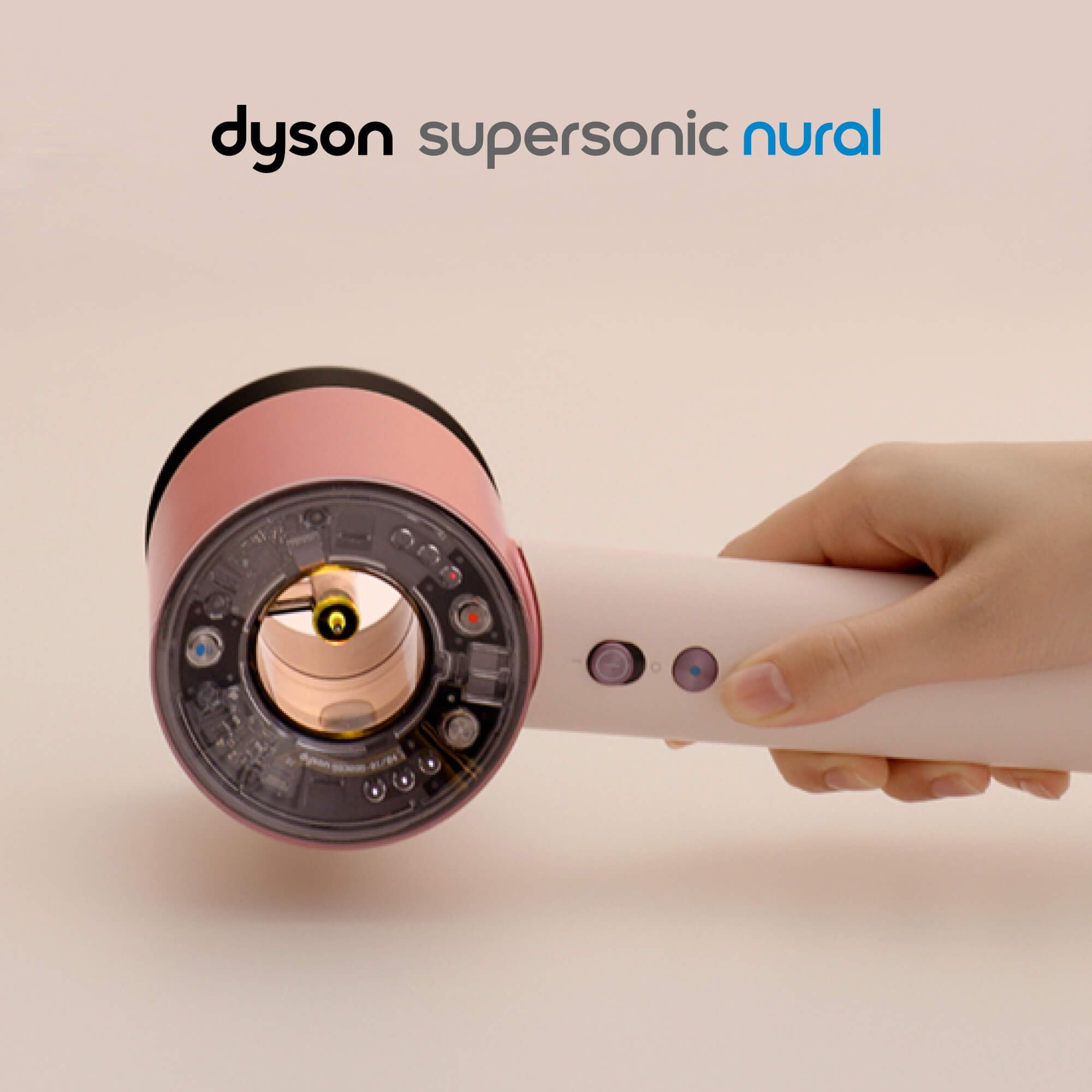 Dyson Supersonic Nural™ Haartrockner Straight+Wavy (Ceramic Pink/Roségold)