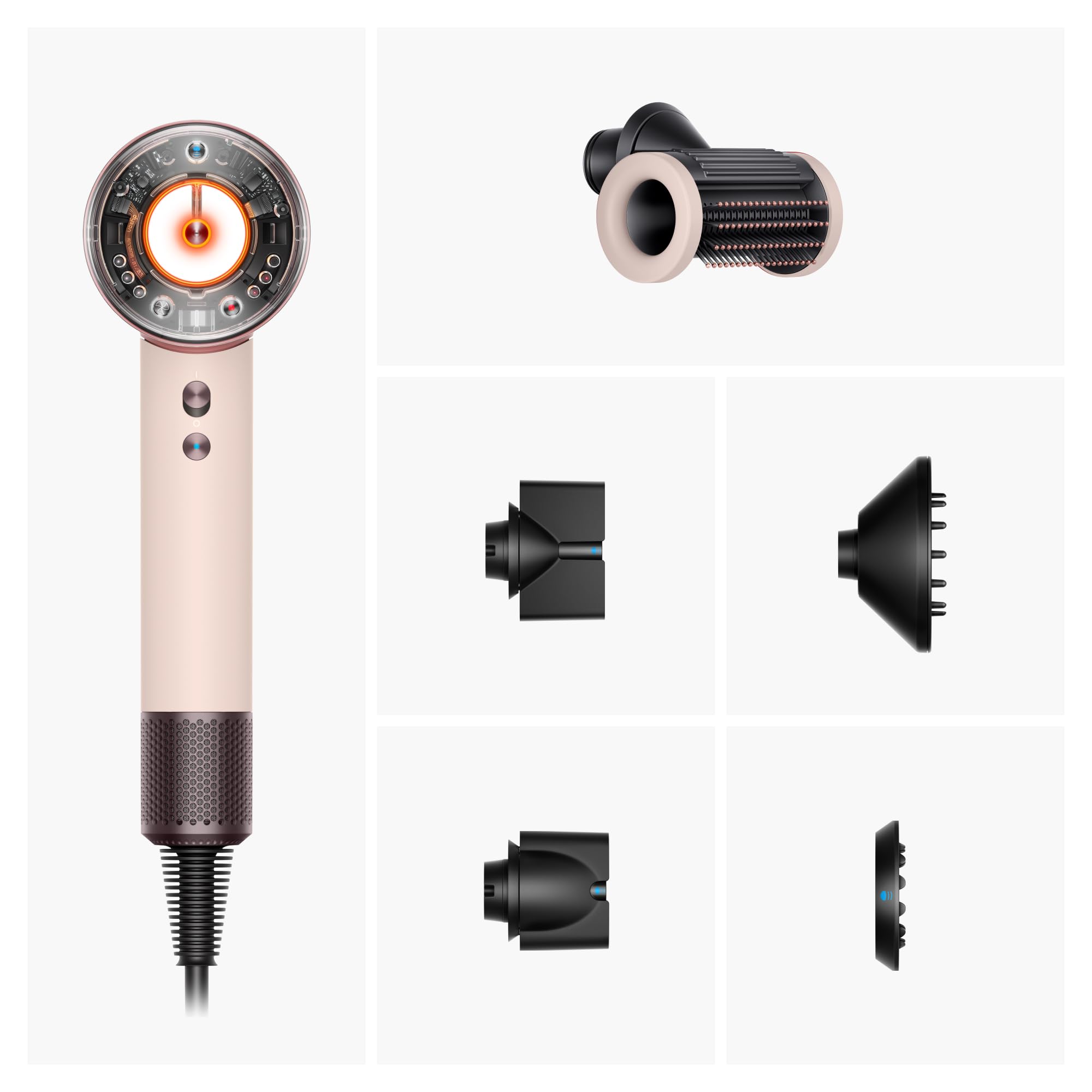 Dyson Supersonic Nural™ Haartrockner Straight+Wavy (Ceramic Pink/Roségold)