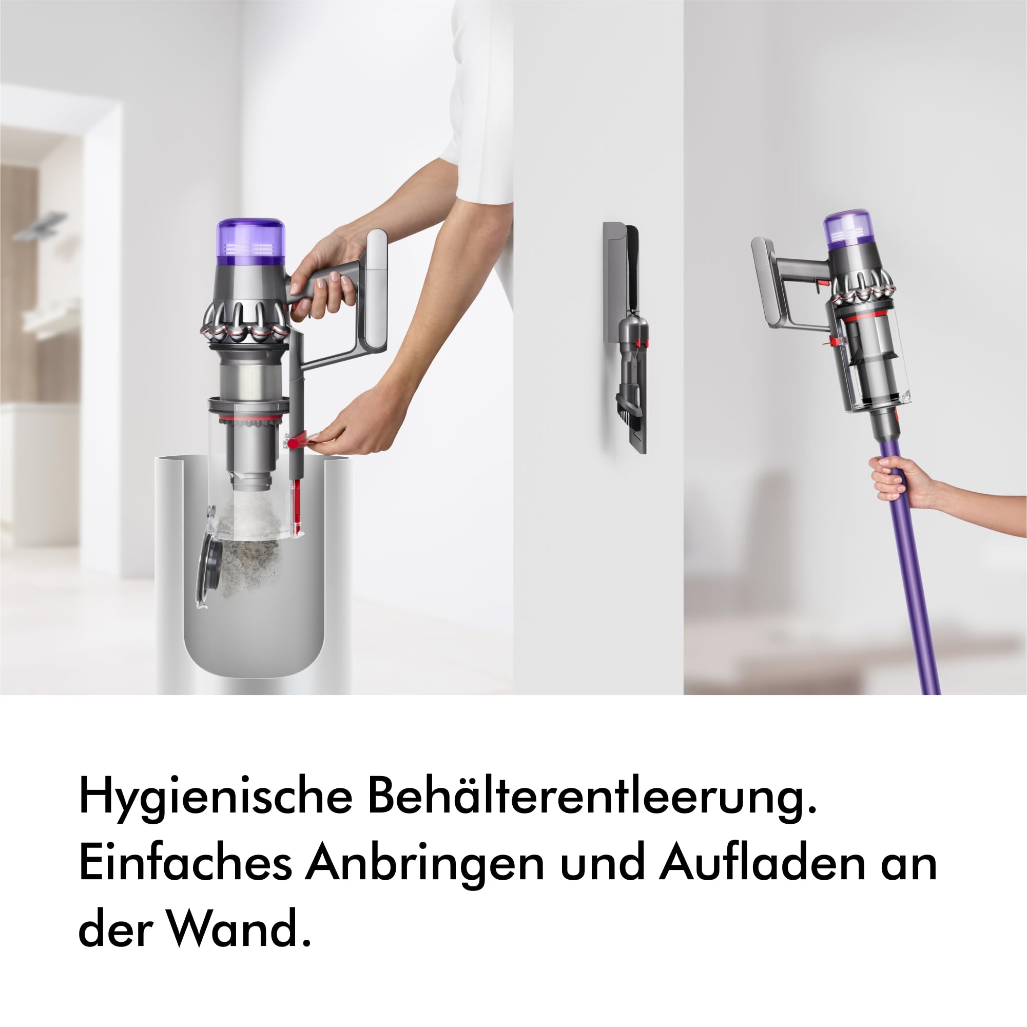 Dyson V11™ Advanced Kabelloser Staubsauger (Nickel/Violett)