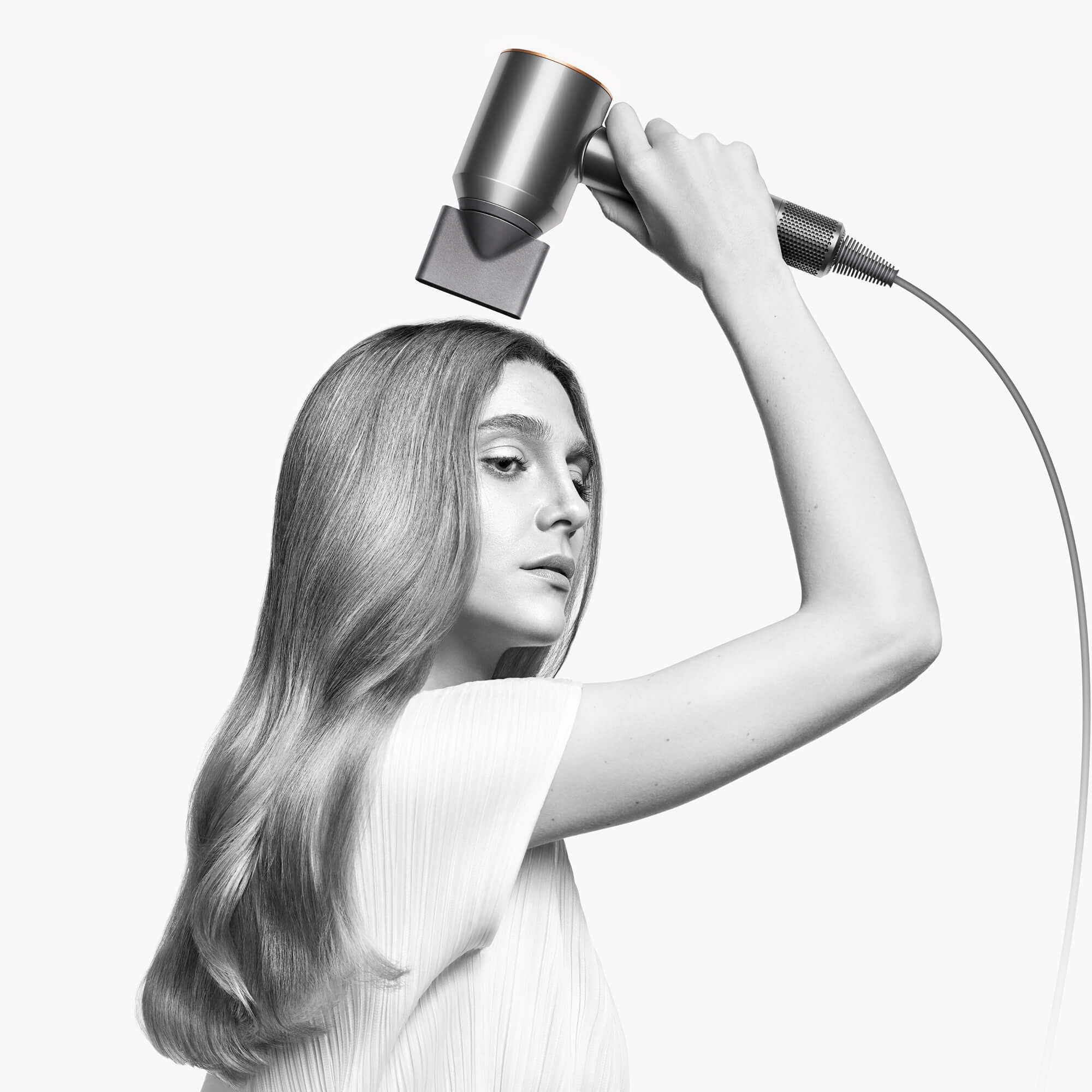 Dyson Supersonic™ Haartrockner Straight+Wavy (Nachtblau/Kupfer)