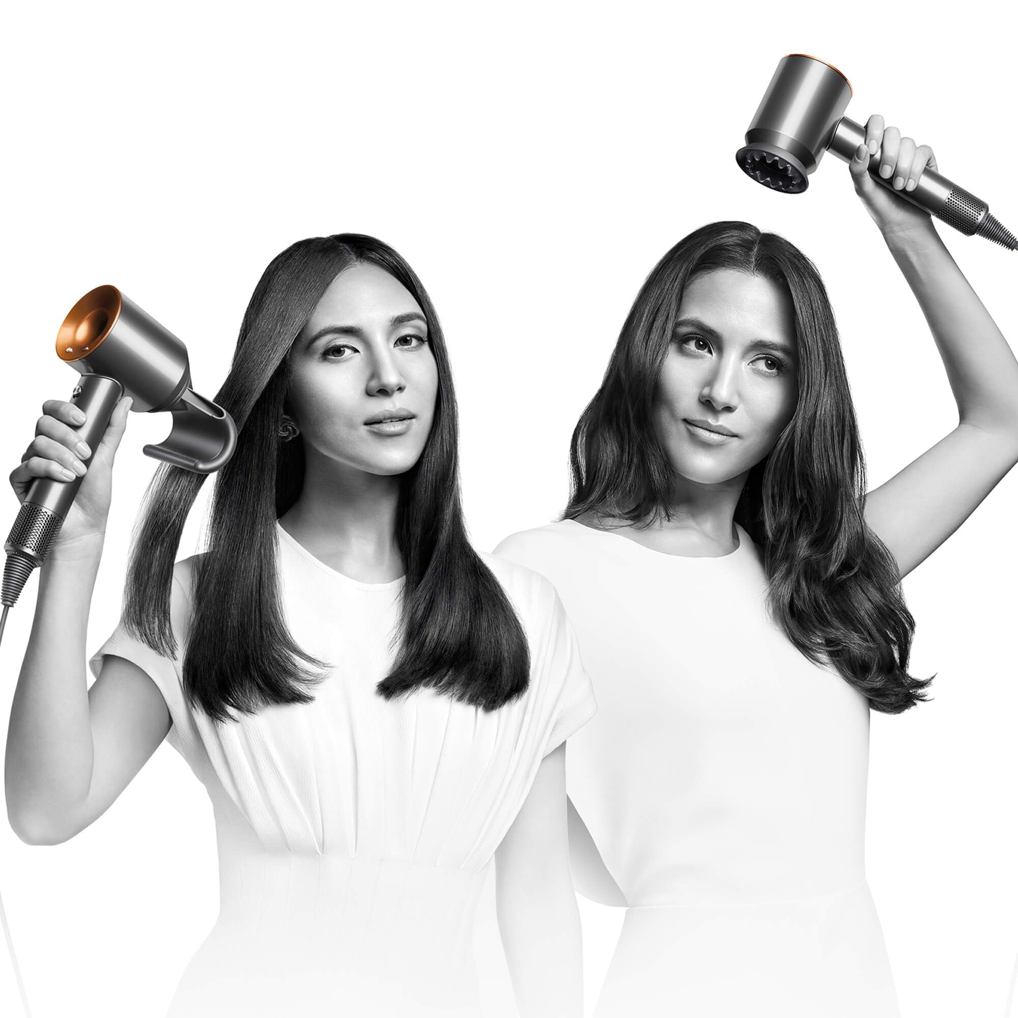 Dyson Supersonic™ Haartrockner Straight+Wavy (Nachtblau/Kupfer)