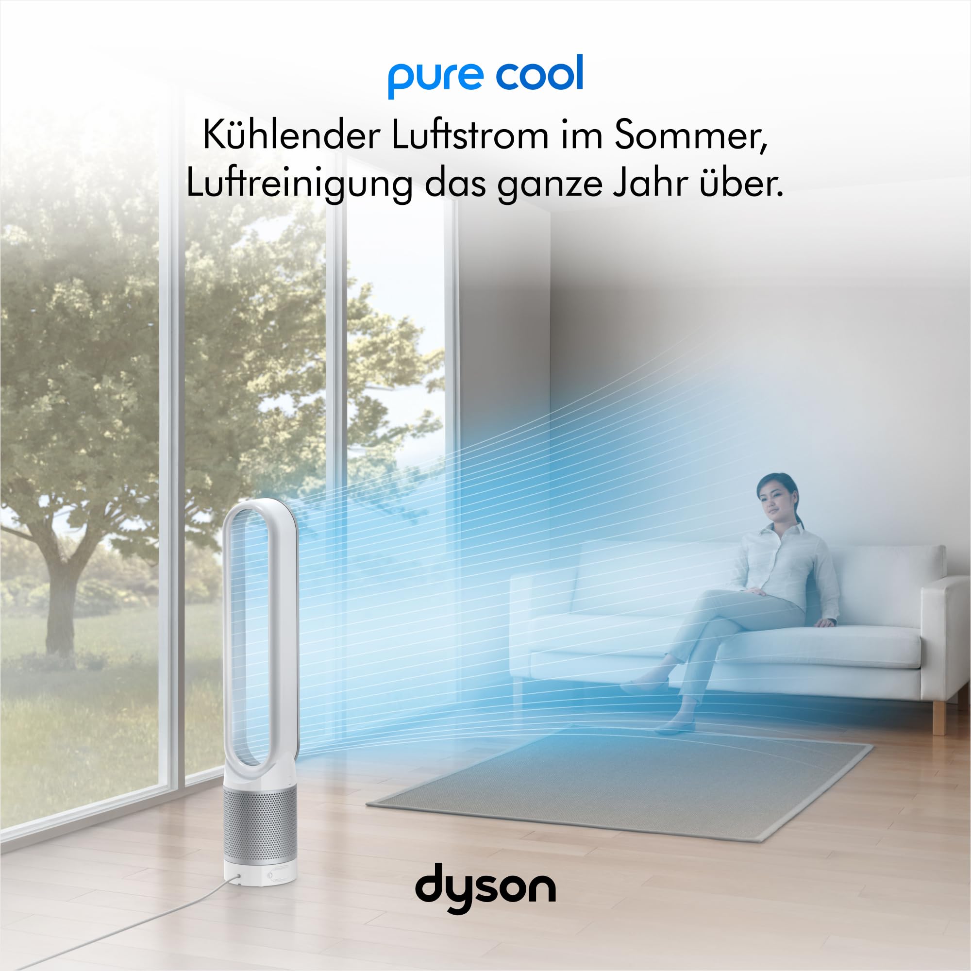 Dyson Pure Cool Luftreiniger TP00 (Weiß/Silber)