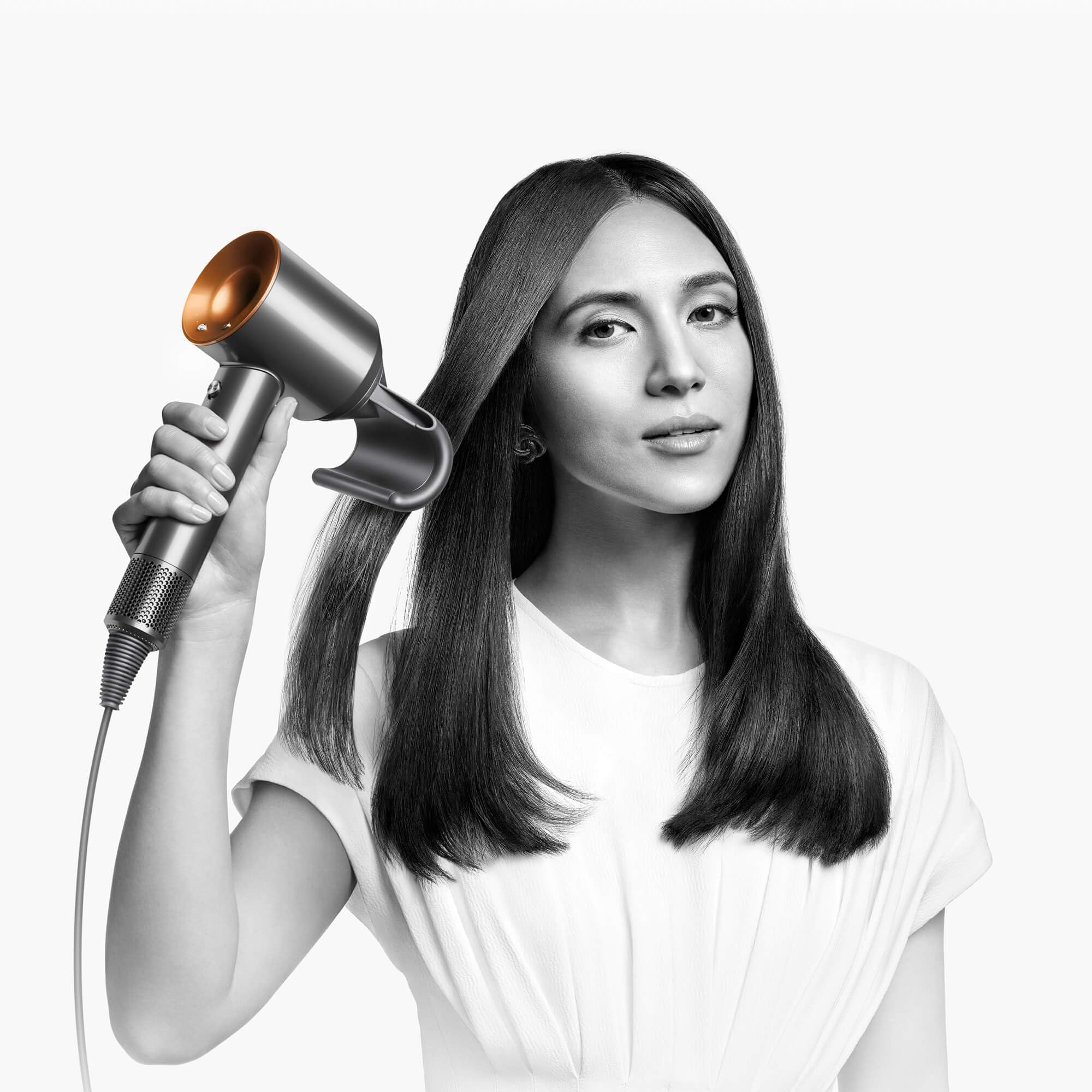 Dyson Supersonic™ Haartrockner Straight+Wavy (Nachtblau/Kupfer)