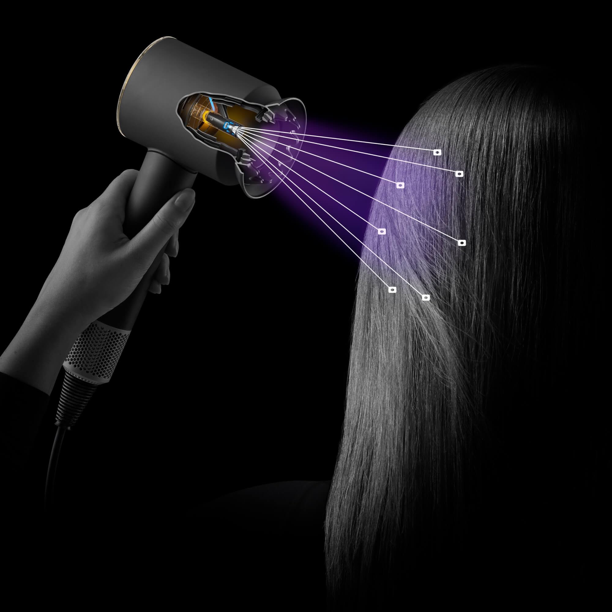 Dyson Supersonic Nural™ Haartrockner Straight+Wavy (Ceramic Pink/Roségold)