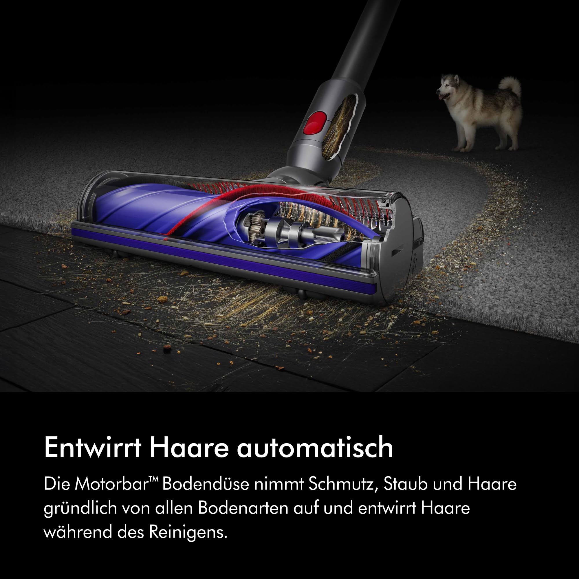 Dyson V8™ Advanced kabelloser Staubsauger (Silber/Nickel)